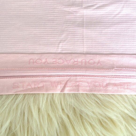 Lululemon Pink Mist Swifty Tech Race Length Open Tank sz 14 Workout Running - Picture 6 of 10